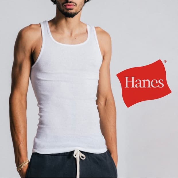 Hanes 나시 6pack