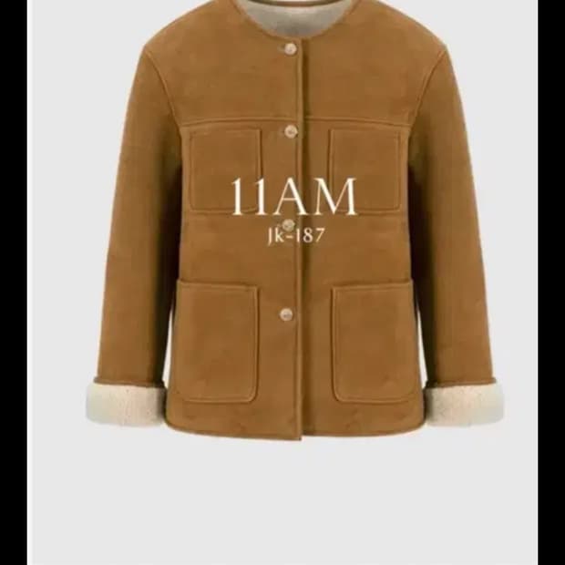 11am 양가죽 무스탕 M