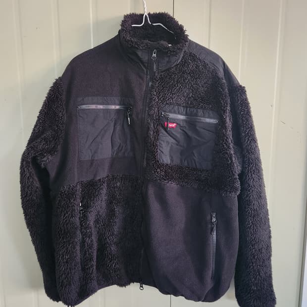 리바이스 뽀글이 플리스 자켓