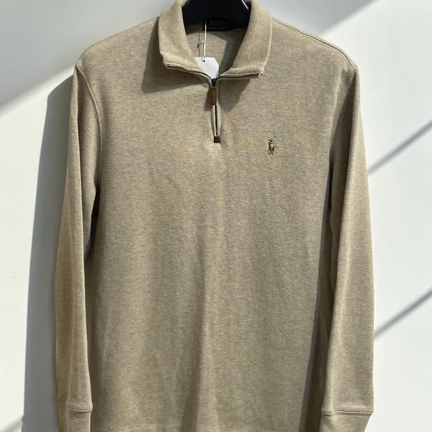 폴로 랄프로렌 에스테이트 립 하프집업