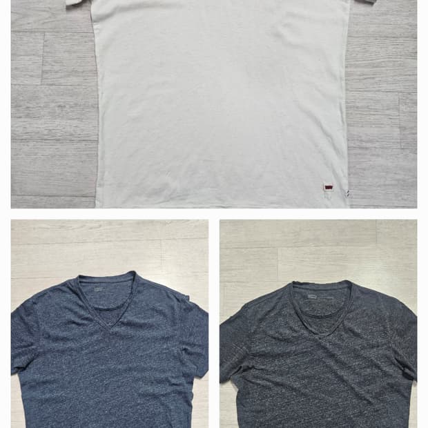 리바이스 브이넥 반팔티셔츠 95