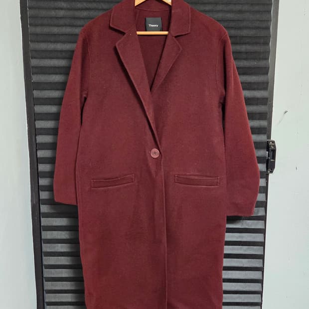 [띠어리] 뉴 디바이드 울 캐시미어 싱글 코트 | 00169