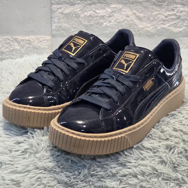 3a-11:푸마 바스켓 플랫폼 (24cm)-상태굿