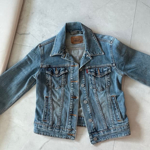 리바이스 청자켓