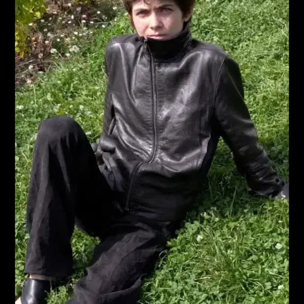 머듈 014 어펜딕스 레더 자켓 4사이즈 브라운