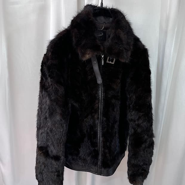 vintage mink&leather 
