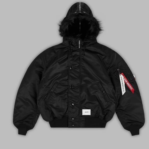 [XL] wtaps x alpha industry n2b 봄버 자켓
