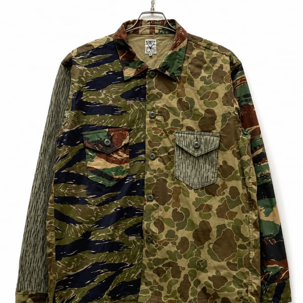 South2 West8 남이서팔 스모키 셔츠 -Crazy Camo