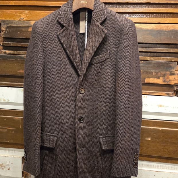 일레븐티 트위드코트