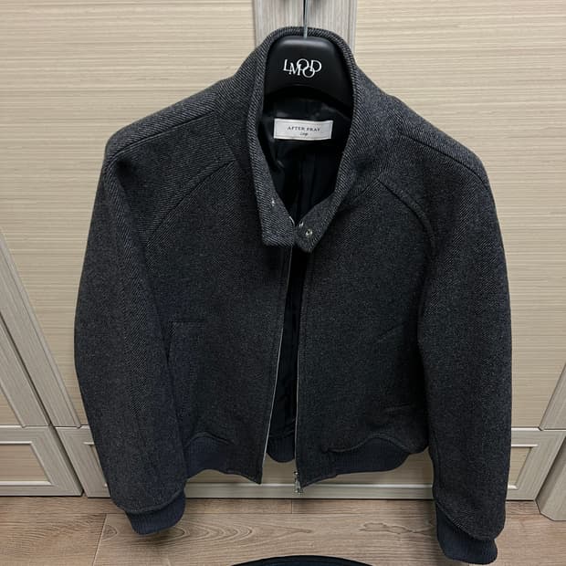 애프터프레이 리가즈 해링턴 블루종 차콜(L)