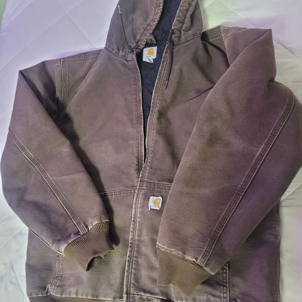 [황금사이즈] 칼하트 WJ130 DKB 액티브 자켓 (CHT 에이징)