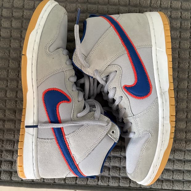 나이키 SB 덩크 하이 프리미엄 러쉬 블루 앤 팀 오렌지 270