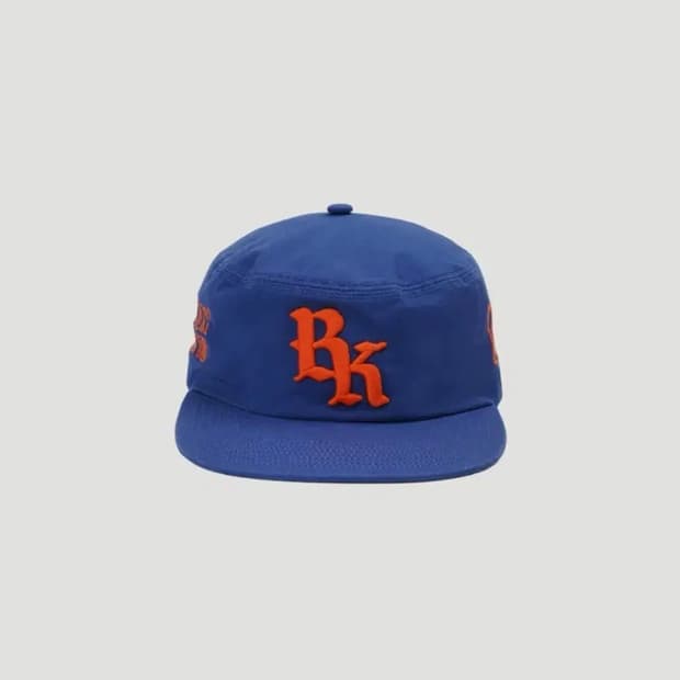 바이크 BK로고 필박스 햇 블루