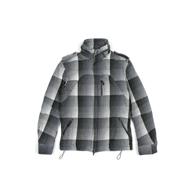 Nonnative checked cotton jacket