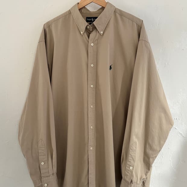 Polo 폴로 랄프로렌 베이지컬러 블레이크 셔츠 