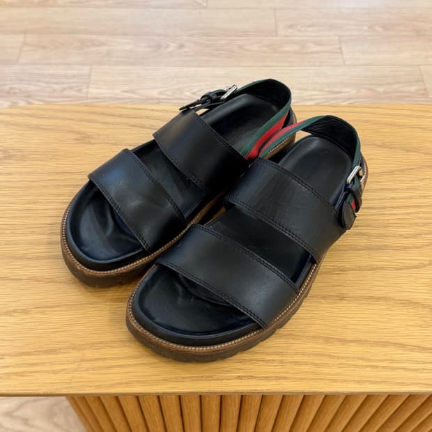 구찌 handmade cirano sandals