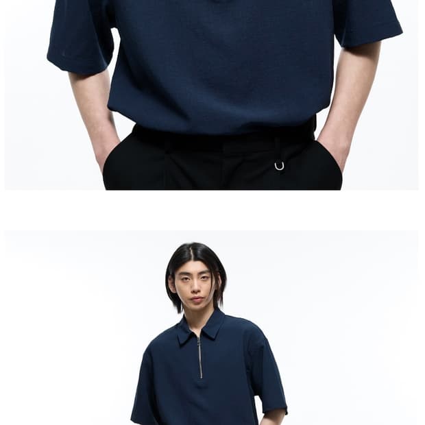 TNGT 남성 반집업 / 100사이즈 / 세미오버핏 / 새상품