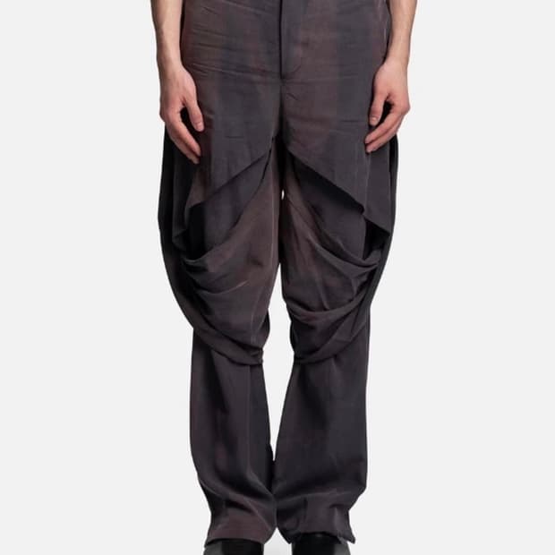 [S] Jiyongkim 드레이프 트라우저 22aw