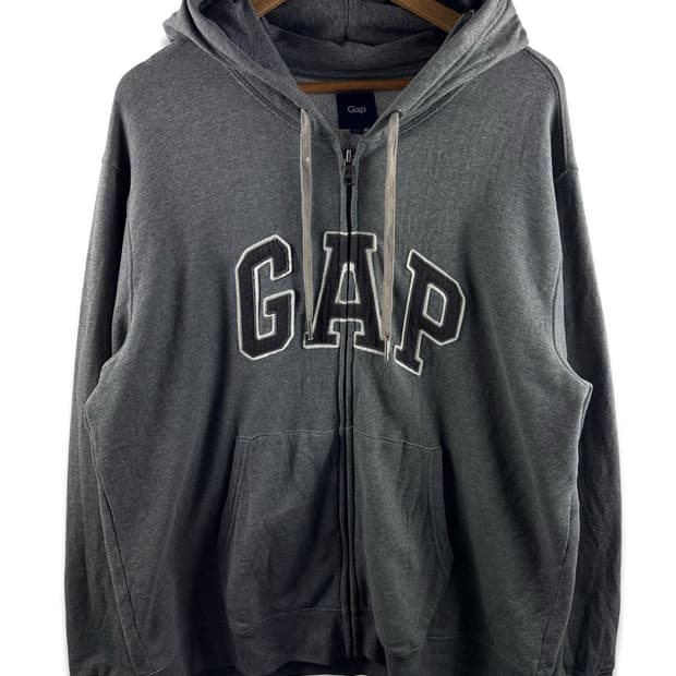 갭 그레이챠콜 아방 후드집업2687