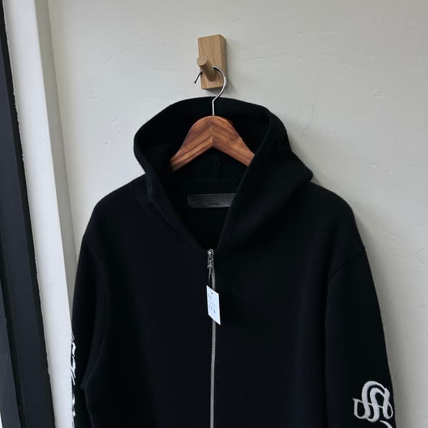 15715 - 크롬하츠 캐시미어 후드 집업 자켓 (캐시미어 100%)