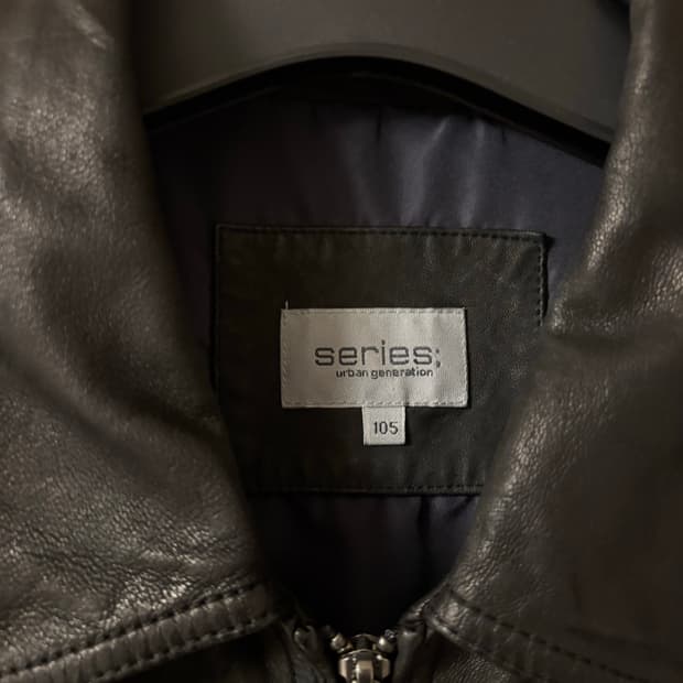 series; 시리즈 어반 제너레이션 램스킨 가죽 자켓 105