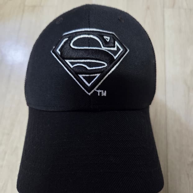 슈퍼맨 빈티지 메쉬캡 