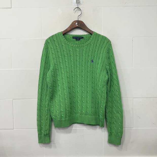 폴로 랄프로렌 꽈배기 니트