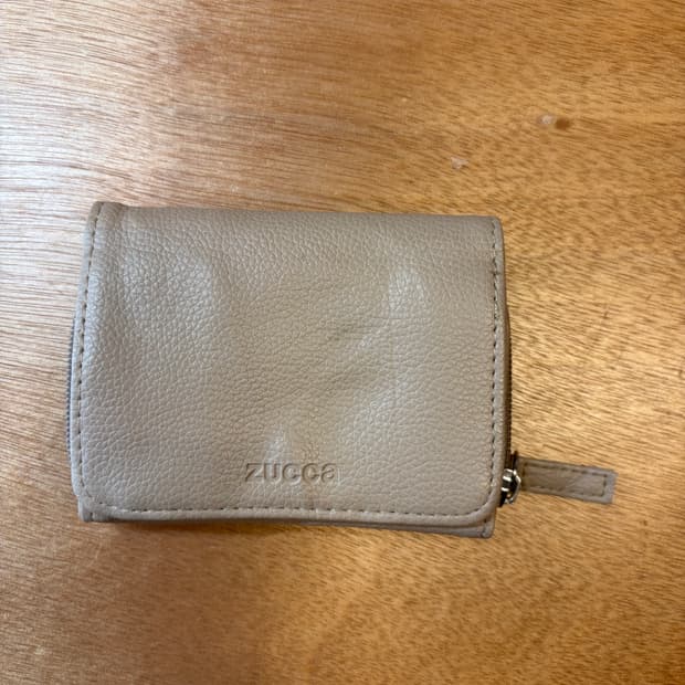 Zucca Light Brown Leather Multi Wallet