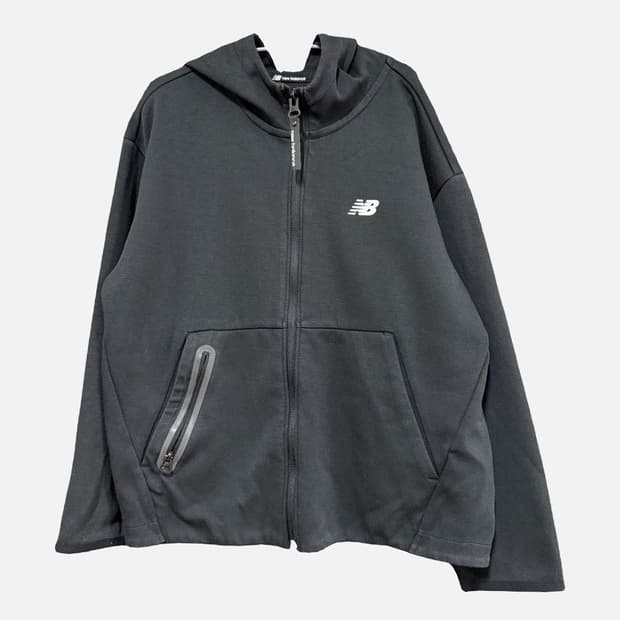 뉴발란스 블랙 키즈 집업 140 N8630