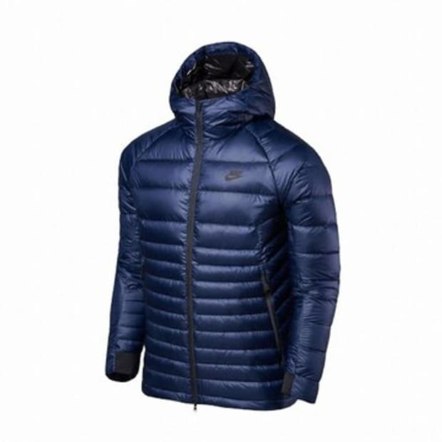 나이키 후디드 경량 다운 패딩 L 