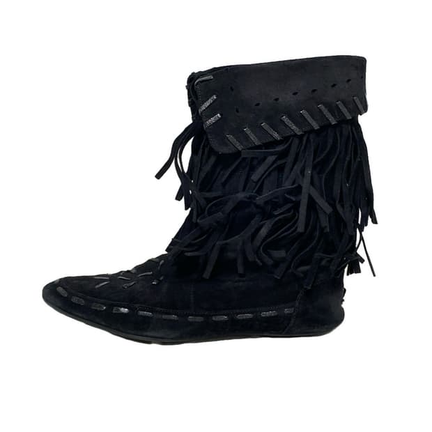 Jimmy choo 지미추 카우보이 프린지 부츠