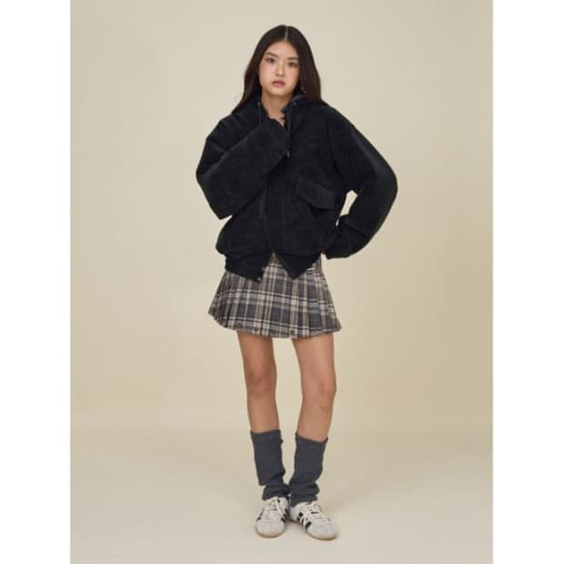 Glowny 글로니 어반 스웨이드 점퍼