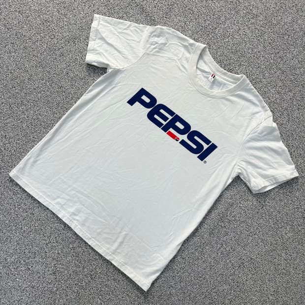 XL 펩시 로고 빅로고 반팔 티셔츠 0414J