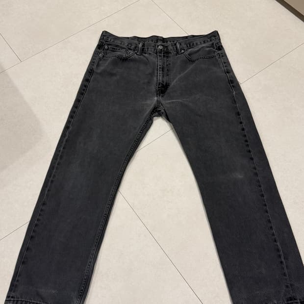 리바이스 505 흑청 38x30