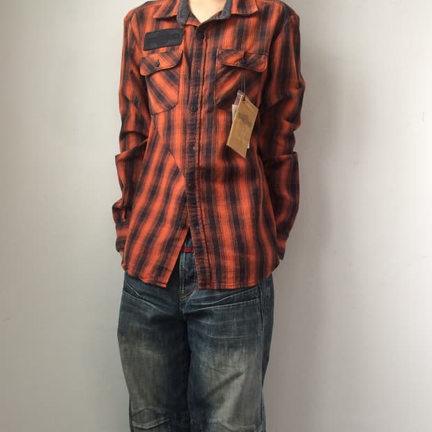 Harley Davidson check pattern shirt