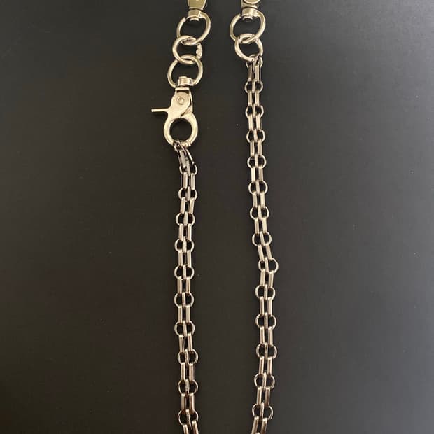 더블 카라비너 팬츠 체인