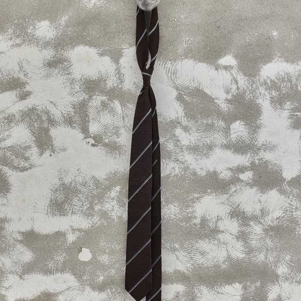 유스 / 25FW 레지멘탈 타이(브라운) / OS
