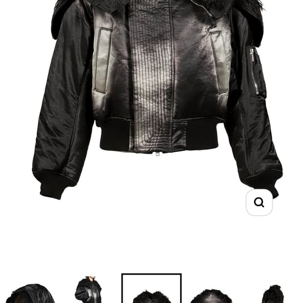 FILTH FADED N2-B / BLK 다운 자켓