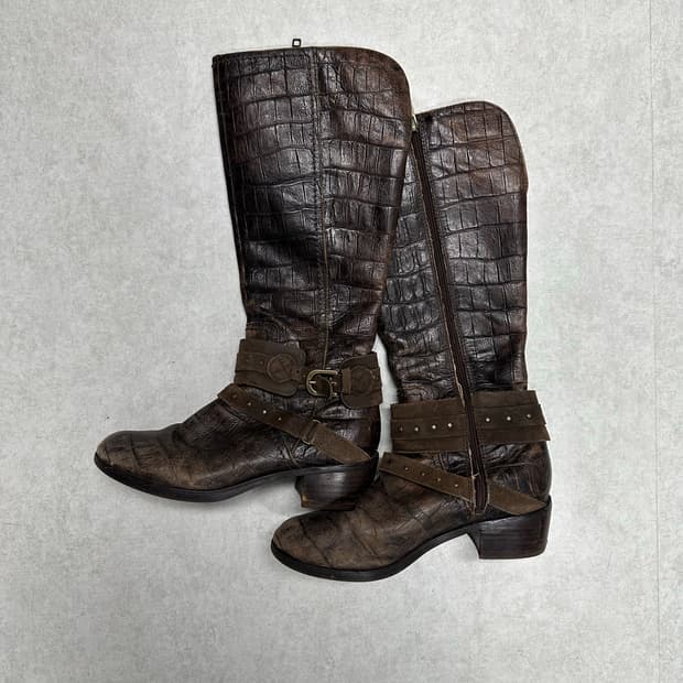  Y2k UGG  Croco boots  