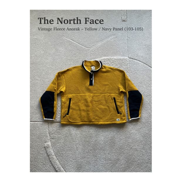 올드 노스페이스 플리스 아노락 (103-105)