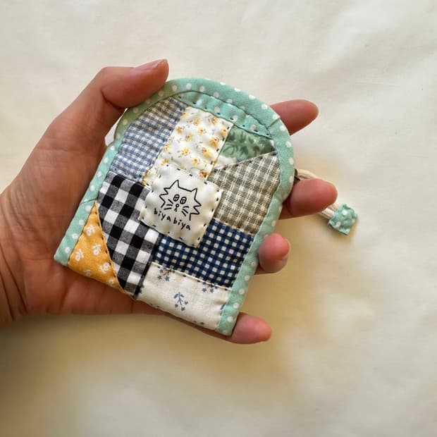 퀼트 카드 지갑 / 파우치 / 핸드메이드