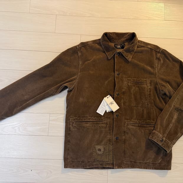 RRL 더블알엘 리페어 코듀로이 오버셔츠 (워크자켓 M사이즈)
