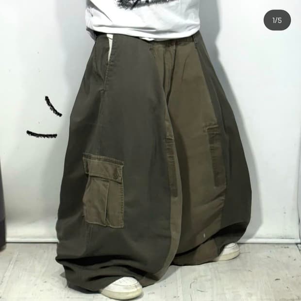 디엠빈티지 카키연카키 두붙바