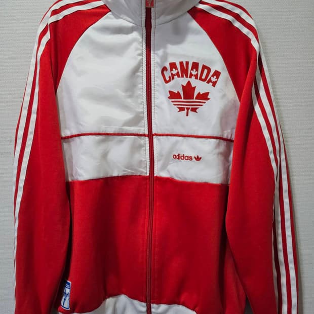 상태최상 아디다스 캐나다 트랙탑 져지집업 100 / L