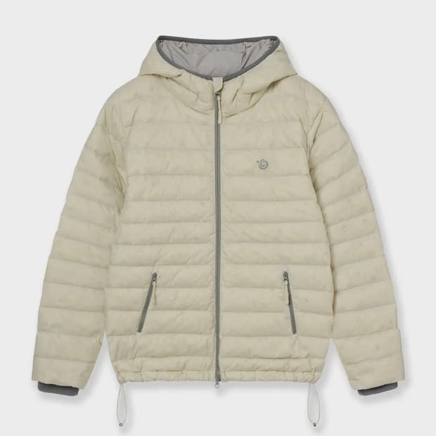 aeae SYMBOL LIGHT DOWN JACKET [CREAM]