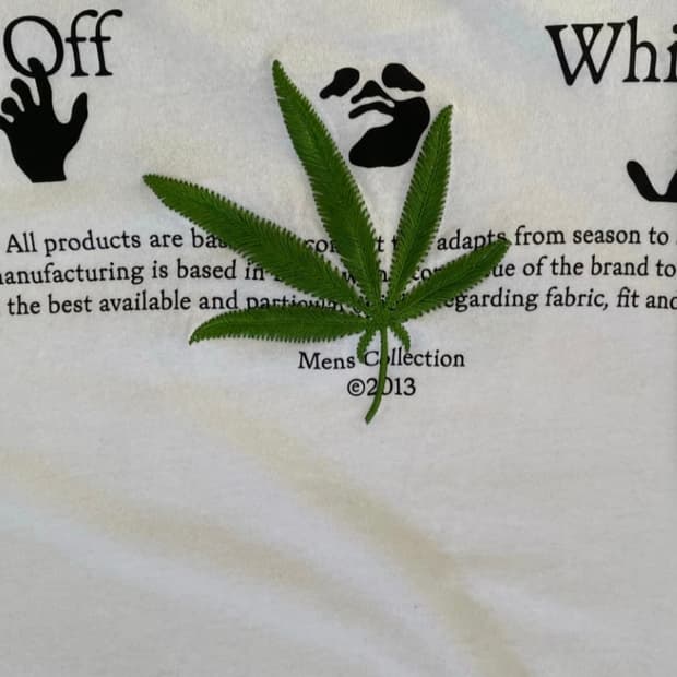 오프화이트 핸드로고