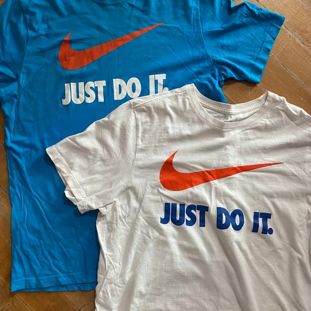 (일괄판매)나이키 JUST DO IT 티셔츠 2장 105