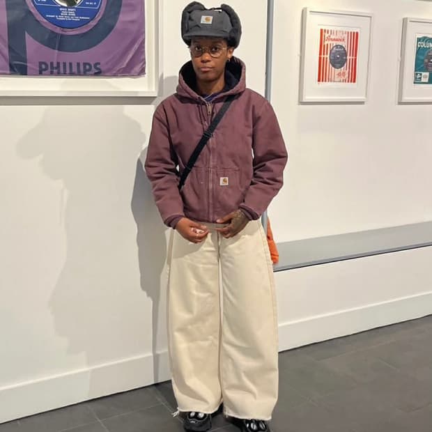 칼하트 라운 후드 자켓 wj130