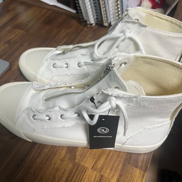 Gu 언더커버 하이탑 스니커 290