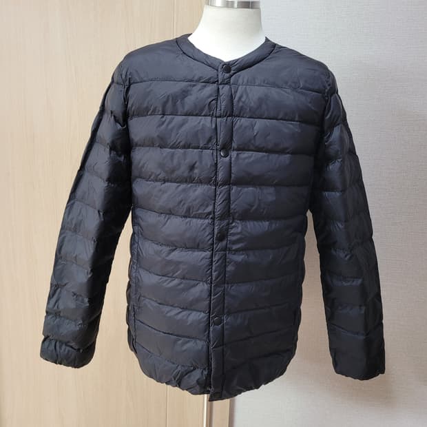 남자 소로나 sorona 경량패딩 100 블랙